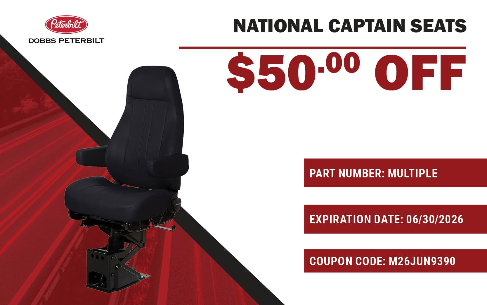 National Captain Seats